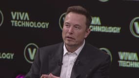 Elon Musk, le 16 juin 2023 à VivaTech