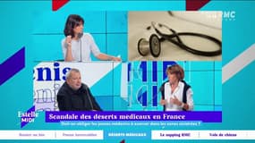 Scandale des déserts médicaux en France : "pourquoi on n'imposerait pas des zones aux jeunes médecins ?" c'est la solution mise en avant par Catherine Rambert. 