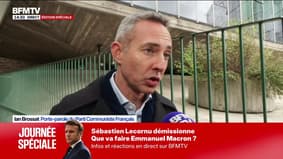 Crise politique: "Nous discuterons avec l'ensemble des forces de gauche", assure Ian Brossat (porte-parole du PCF)