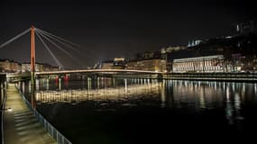 Lyon de nuit.