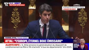 Gabriel Attal: "Être Français en 2024, c'est pouvoir être Premier ministre en assumant ouvertement son homosexualité dans un pays qui se déchirait il y a dix ans encore sur le mariage pour tous"