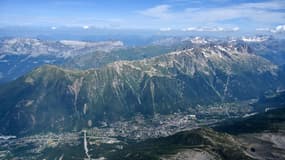 Une vue de la vallée de Chamonix, en juillet 2019. (photo d'illustration)