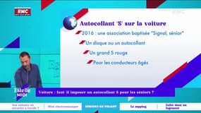 Voiture : un autocollant S pour les séniors ? 