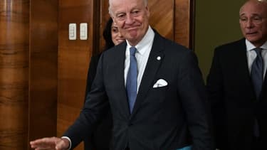 L'émissaire de l'ONU envoyé spécial pour la Syrie, Staffan de Mistura
