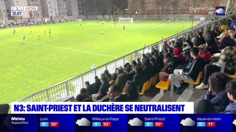 National 3: Saint-Priest et La Duchère se neutralisent