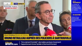 Bruno Retailleau revient sur les affrontements entre les participants de la rave party dans l'Aude et des agriculteurs dans l'Aude