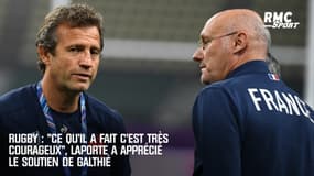 Rugby : "Ce qu'il a fait c'est très courageux", Laporte a apprécié le soutien de Galthié