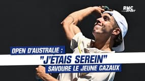 Open d'Australie : "J'étais serein", Cazaux savoure sa 1ère victoire en pro
