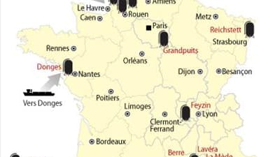 LES RAFFINERIES EN FRANCE