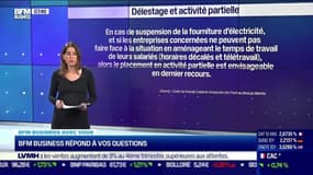 BFM Business avec vous: Les salariés touchés par un délestage peuvent-ils être placés en activité partielle ? - 27/01