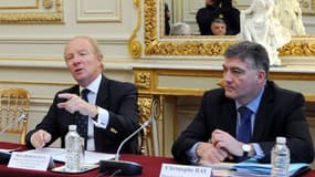 Christophe Bay en 2010 aux côtés de Brice Hortefeux