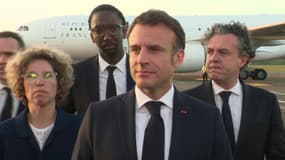 Emmanuel Macron à Cayenne, le 5 mars 2024 