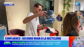 Lyon: la seconde main mise à l'honneur à la Recyclerie de la Confluence