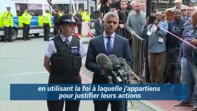 "Leur idéologie toxique n’a pas sa place dans l’Islam", dit le maire de Londres après l’attentat 