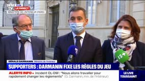 Incident OL-OM: Gérald Darmanin annonce une nouvelle réunion dans 15 jours "pour changer les règlements"