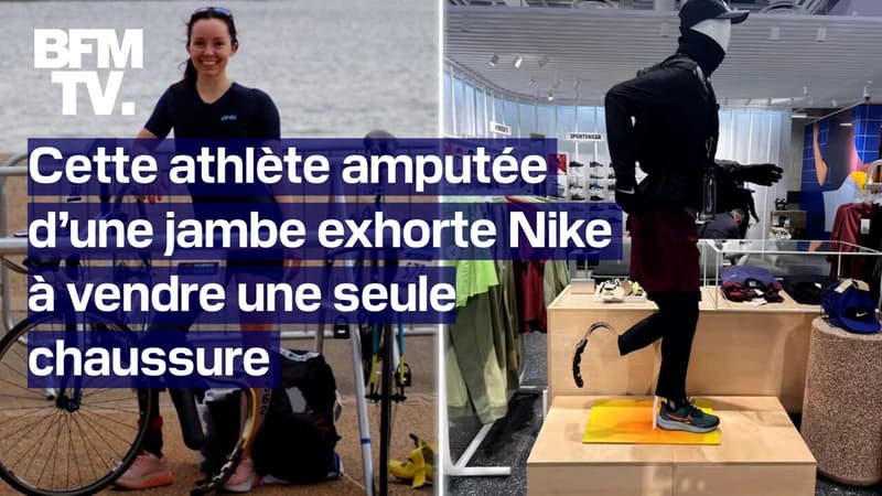 Cette athlète paralympique, amputée d’une jambe, exhorte Nike à vendre une seule chaussure 