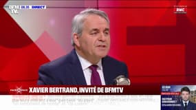 Xavier Bertrand: "Que l'on aime ou pas Emmanuel Macron, c'est le chef de l'État et on a besoin de cette solidité"