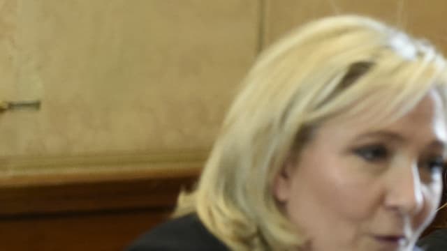Marine Le Pen et Marion Maréchal-Le Pen, le 7 avril 2016.