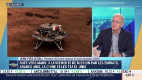 "Si la Chine arrive à se poser sur Mars, politiquement ce sera très fort": Jean-Yves Le Gall, président du Centre national d'études spatiales