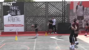 LeBron James ouvre une école à Bagnolet et fait rêver les enfants
