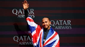 Lewis Hamilton lors du GP de Grande-Bretagne, le 7 juillet 2024.