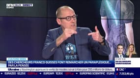 Culture Geek : Des chercheurs franco-suisses font remarcher un paraplégique par la pensée, par Anthony Morel - 25/05