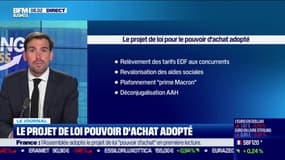 Le projet de loi sur le pouvoir d'achat adopté