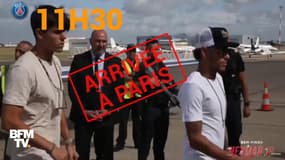 La folle première journée de Neymar au PSG