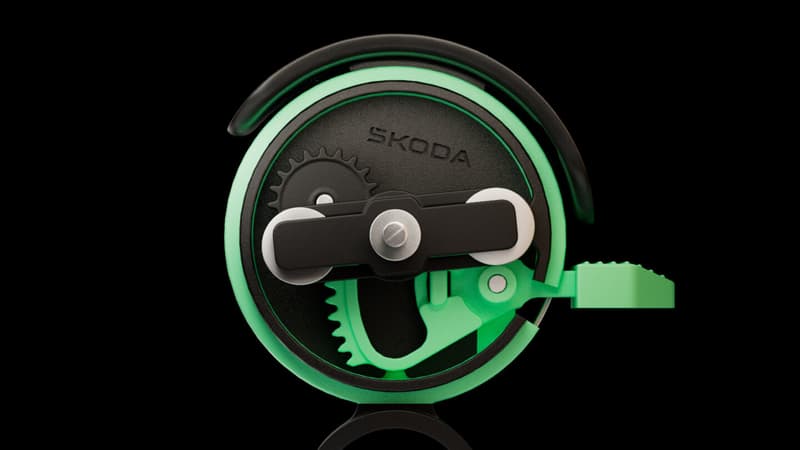 Skoda a développé une sonnette "vélorutionnaire": pour la sécurité de tous, elle émet un son que même les casques à réduction de bruit ne peuvent pas annuler
