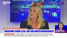 Côte d'Azur: l'impact de la tempête Aline sur le tourisme pendant la Toussaint