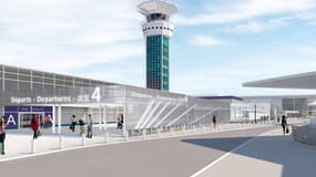 Un nouveau bâtiment reliera le terminal Sud au terminal Ouest. Et ces dénominations historiques disparaîtront.  
