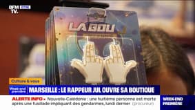 Marseille: le rappeur Jul sort un nouvel album et ouvre une boutique éphèmère