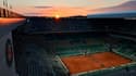 Court Philippe Chatrier du stade Roland-Garros à Paris, le 5 juin 2021