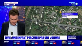 Eure: une fille de 12 ans en urgence absolue après avoir été percutée à Serquigny 