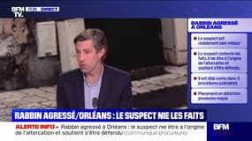 Rabbin agressé à Orléans: le suspect est mineur et connu des services de police, conteste les faits et affirme qu'il s'est défendu