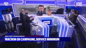 L’édito de Matthieu Croissandeau : Macron en campagne, service minimum - 08/03