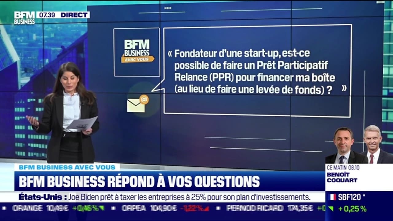 Bfm Business Avec Vous Est Ce Possible De Faire Un Pr T Participatif Pour Financer Ma Bo Te