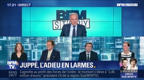 Juppé, l'adieu en larmes (1/2)