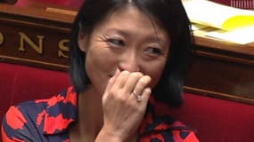 Fleur Pellerin a été prise d'un gros fou rire avec Bernard Cazeneuve mercredi lors des questions au gouvernement.
