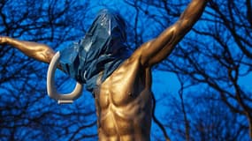 La statue de Zlatan 