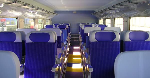 L'intérieur du TGV Inoui L'intérieur du TGV Inoui