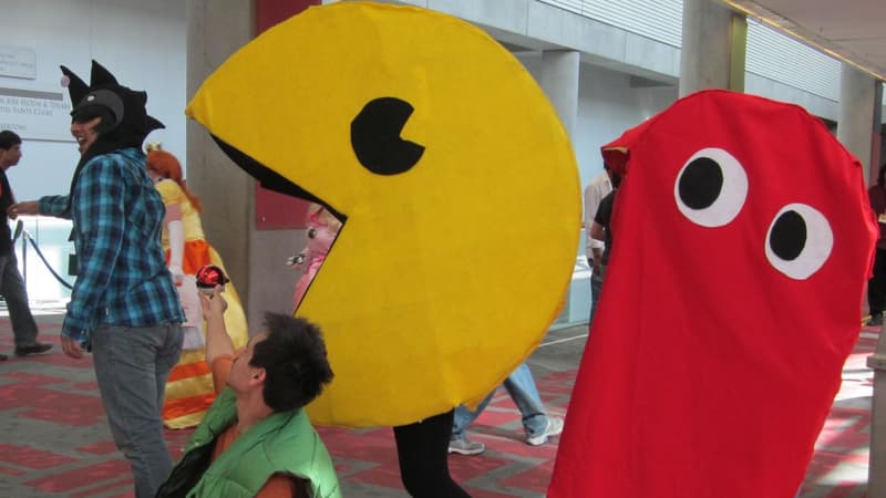 Pac Man, le héros de jeux vidéos souvent utilisé pour résumer l'appétit de rachats des sociétés