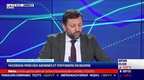Guillaume Bayre (BFM Business) : Facebook perd ses abonnés et s'effondre en Bourse - 03/02