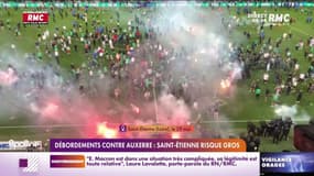Débordements contre Auxerre : Saint-Étienne risque gros