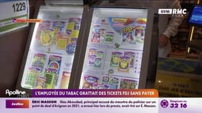 L'employée du tabac grattait des tickets FDJ sans payer