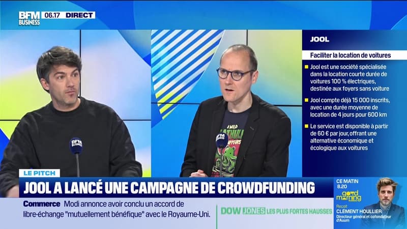 Le Pitch : Jool, la location courte durée 100% électrique - 07/05