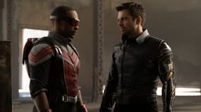 Anthony Mackie et Sebastian Stan dans "Falcon et le Soldat de l’Hiver", la nouvelle série de Marvel pour Disney+