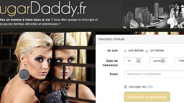 SugarDaddy.fr met en relation des hommes "à l'aise" et des jeunes femmes "attirantes et ambitieuses".