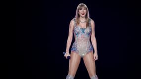Taylor Swift, le 17 mai 2024 lors d'un concert à Stockholm en Suède