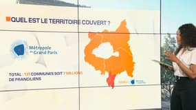 La métropole du Grand Paris regroupe 131 communes et sept millions d'habitants